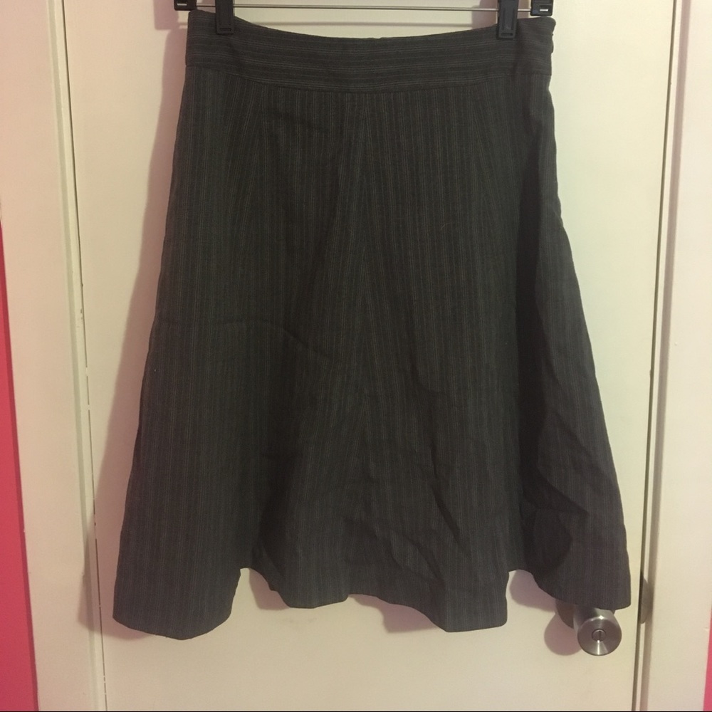 Suit Quality Pin Strip Skirt